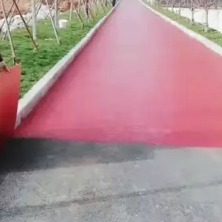 宝鸡​ 彩色路面喷涂翻新是一种低成本