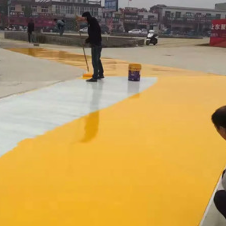 宝鸡彩色路面喷涂翻新的使用寿命多长
